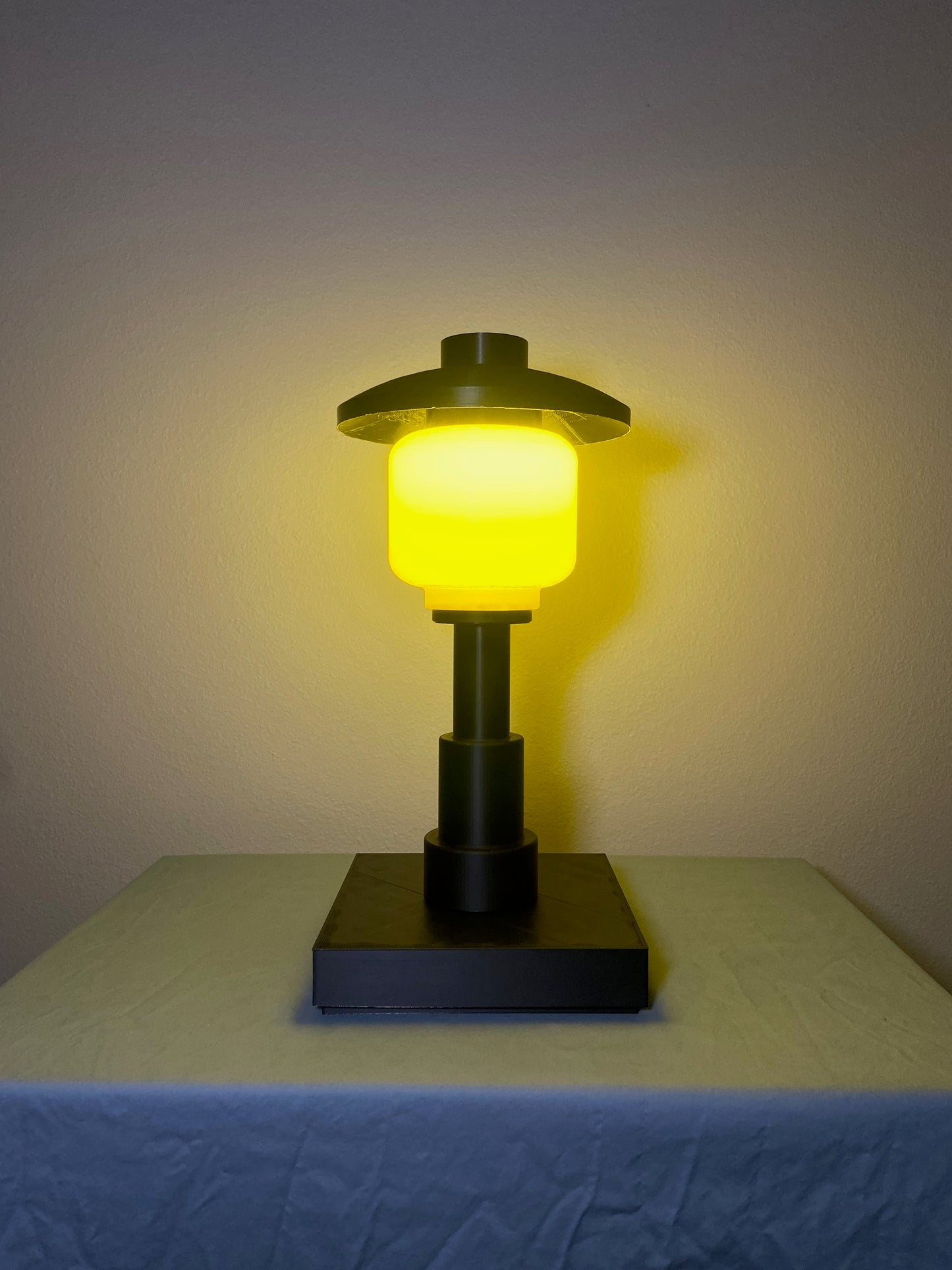 The Brick Streetlight Lamp, On